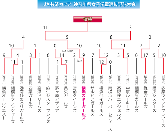 JA共済カップ神奈川県女子学童選抜野球大会